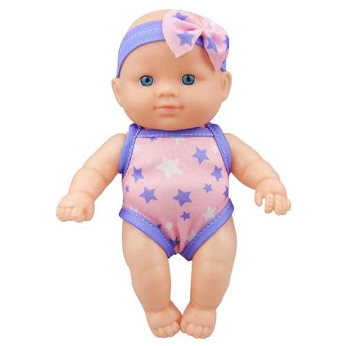 Wasser Babypuppe süße weiche Vinyl realistische wasserdichte schwimmende Babybadspielzeug mit beweglichen Gelenken und abnehmbaren Badeanzügen Geschenk für Kinder Badewanne Pool Badezeit Spielen Wasser Babypuppe süße weiche Vinyl realistische wasserdichte schwimmende Babybadspielzeug mit beweglichen Gelenken und abnehmbaren Badeanzügen Geschenk für Kinder Badewanne Pool Badezeit Spielen von NASSMOSSE