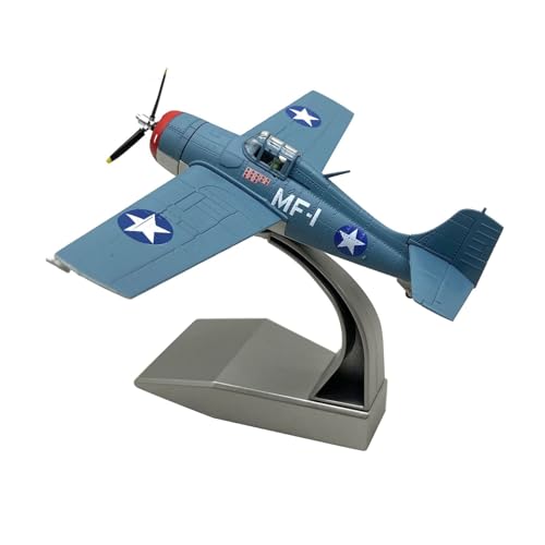 1:72 WWII US Navy F4F Wildcat Fighter Modell Simulation Flugzeug Modell Luftfahrt Spielzeug Flugzeug Kits für Sammlung und Geschenk von NATEFEMIN