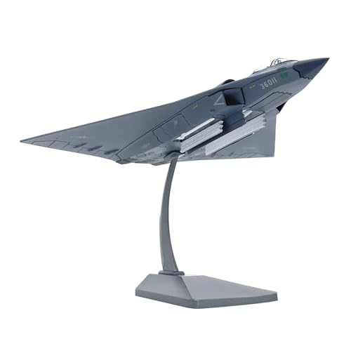 NATEFEMIN 1:144 China Air Force Sixth Generation Fighter Model Simulation Aircraft Model Aviation Toy Aircraft Kits for Collection and Gift von NATEFEMIN
