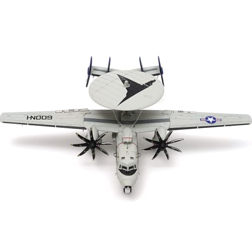 NATEFEMIN 1:144 US Navy Airborne Early Warning Airplane Model Simulation Aircraft Model Aviation Model Aircraft Kits for Collection and Gift Model von NATEFEMIN