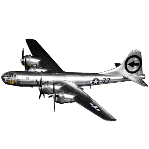 NATEFEMIN 1:144 WWII US Air Force B-29 Superfortress Bomber Model Simulation Aircraft Model Aviation Model Aircraft Kits for Collection and Gift Model NATEFEMIN 1:144 WWII US Air Force B-29 Superfortress Bomber Model Simulation Aircraft Model Aviation Model Aircraft Kits for Collection and Gift Model von NATEFEMIN