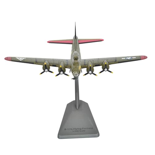 NATEFEMIN 1:200 WWII US B-17 Flying Fortress Bomber Fighter Model Simulation Aircraft Aviation Toy Aircraft Kits for Collection and Gift NATEFEMIN 1:200 WWII US B-17 Flying Fortress Bomber Fighter Model Simulation Aircraft Aviation Toy Aircraft Kits for Collection and Gift von NATEFEMIN