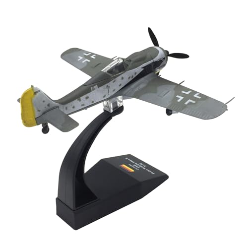 NATEFEMIN 1:72 Deutsch Focke-Wulf Fw 190A-8 WüRger Kampfflugmodell Simulation Flugzeugmodell Luftfahrt Spielzeug Flugzeug Kits für Sammlung und Geschenk Modell von NATEFEMIN