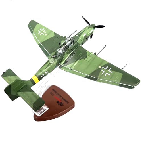 NATEFEMIN 1:72 German Stuka Junkers Ju-87G1 Dive Bomber Fighter Model Simulation Aircraft Model Aviation Toy Aircraft Kits for Collection and Gift Model NATEFEMIN 1:72 German Stuka Junkers Ju-87G1 Dive Bomber Fighter Model Simulation Aircraft Model Aviation Toy Aircraft Kits for Collection and Gift Model von NATEFEMIN