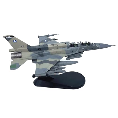 NATEFEMIN 1:72 Hellenic Air Force F-16D Mira Fighter Modell Simulation Flugzeugmodell Luftfahrt Spielzeug Flugzeug Kits für Sammlung und Geschenk Modell von NATEFEMIN