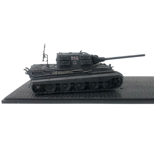 NATEFEMIN 1:72 Maßstab Grau Legierung WWII Deutscher Jagdtiger Jagdtiger Schweres Panzer Modell Simulation Tank Modell für Sammlung von NATEFEMIN