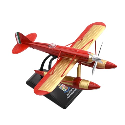 NATEFEMIN 1:72 WWI Italien Macchi MC.72 Racing Wasserflugzeug Modell Simulation Flugzeug Modell Luftfahrt Spielzeug Flugzeug Kits für Sammlung und Geschenk von NATEFEMIN