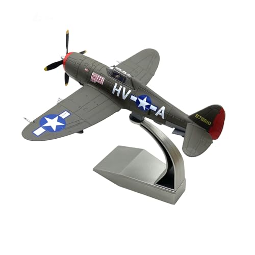 NATEFEMIN 1:72 WWII USAAF P-47 Thunderbolt Fighter Modell Simulation Flugzeug Modell Luftfahrt Spielzeug Flugzeug Kits für Sammlung und Geschenk von NATEFEMIN