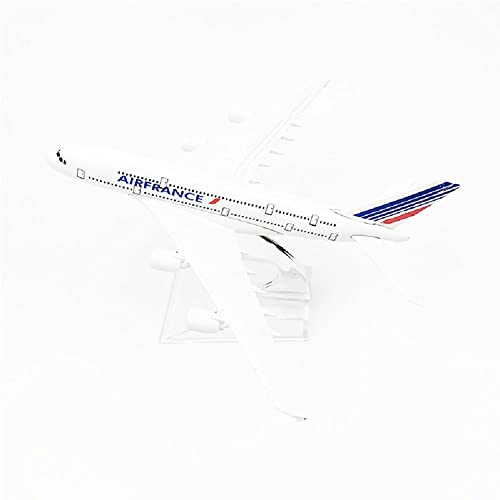 NATEFEMIN Alloy Airfrance A380 Modell Flugzeug Modell 1:400 Modell Simulation Wissenschaft Ausstellung Modell Display Modell von NATEFEMIN