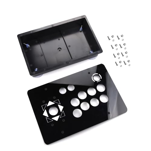 NATEFEMIN Arcade Game Panel und Case DIY Set Kits Rocker Joystick DIY Schrank für Arcade von NATEFEMIN