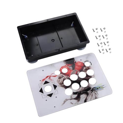 NATEFEMIN Arcade Game Panel und Case DIY Set Kits Rocker Joystick DIY Schrank für Arcade von NATEFEMIN