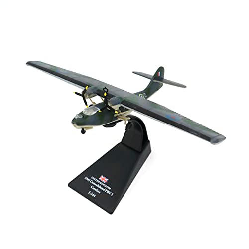 NATEFEMIN Maßstab 1:144 UK RAF Classic PBY 5 Catalina Fighter Modell Legierung Modell Druckguss Flugzeug Modell für Sammlung von NATEFEMIN