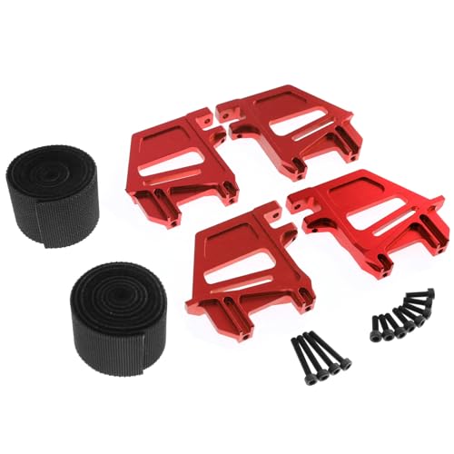 NATEFEMIN Metall Batteriehalter Tray Kit mit Gurt für Traxxas 1/5 X-Maxx 6S 8S RC Auto Upgrade Kit Zubehör von NATEFEMIN