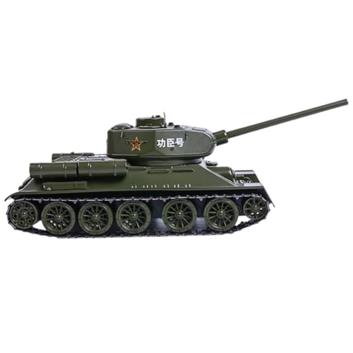 NATEFEMIN Sowjetisches T-34 Hero Panzer-Modell aus Legierung im Maßstab 1:30 zur Sammlung von NATEFEMIN