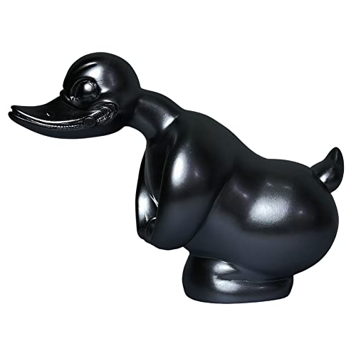 NATHA Angry Duck Auto-KüHlerfigur Auto-Fronthauben-Aufkleber Auto-Armaturenbrett- Ente DekorationszubehöR, Schwarz NATHA Angry Duck Auto-KüHlerfigur Auto-Fronthauben-Aufkleber Auto-Armaturenbrett- Ente DekorationszubehöR, Schwarz von NATHA