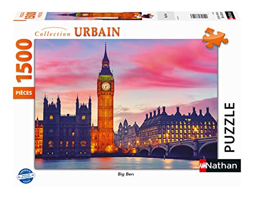Nathan 4005556878093 Big Ben 1500 Teile Puzzle für Erwachsene Nathan 4005556878093 Big Ben 1500 Teile Puzzle für Erwachsene von NATHAN