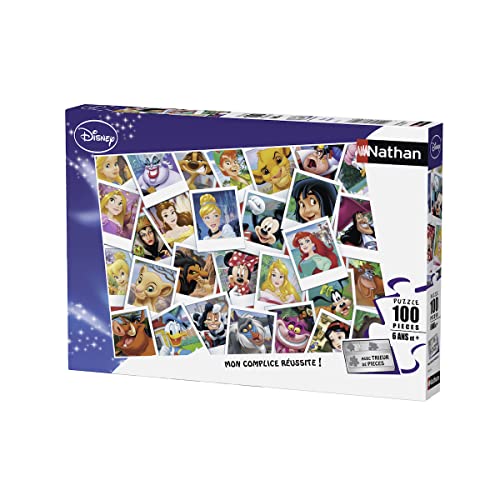 Nathan Puzzle 86737, Motiv Disney im Laufe der Zeit, 100 Teile Nathan Puzzle 86737, Motiv Disney im Laufe der Zeit, 100 Teile von NATHAN