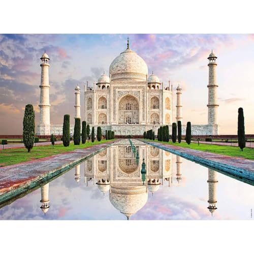 Nathan Puzzle für Erwachsene – Puzzle 500 Teile – Das Taj Mahal, Palast der Liebe – Erwachsene und Kinder ab 12 Jahren – Hochwertiges Puzzle – Kollektion Escape – 12001514 Nathan Puzzle für Erwachsene – Puzzle 500 Teile – Das Taj Mahal, Palast der Liebe – Erwachsene und Kinder ab 12 Jahren – Hochwertiges Puzzle – Kollektion Escape – 12001514 von NATHAN
