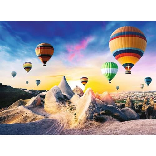 Nathan – Puzzle für Erwachsene – Puzzle 500 Teile – Reisen mit dem Heißluftballon – Erwachsene und Kinder ab 12 Jahren – Premium-Puzzle – Kollektion Escape – 12001468 Nathan – Puzzle für Erwachsene – Puzzle 500 Teile – Reisen mit dem Heißluftballon – Erwachsene und Kinder ab 12 Jahren – Premium-Puzzle – Kollektion Escape – 12001468 von NATHAN