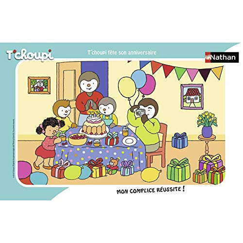 Nathan- Puzzle mit Rahmen, 15-teilig, T'choupi, Party, Sein Kindergeburtstag, 4005556860708, Neant Nathan- Puzzle mit Rahmen, 15-teilig, T'choupi, Party, Sein Kindergeburtstag, 4005556860708, Neant von NATHAN