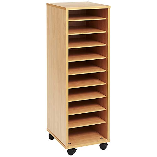 Nathan nathan372586 Buche Effekt Melamin Spalte Regal hoch Einheit, Nathan nathan372586 Buche Effekt Melamin Spalte Regal hoch Einheit, von NATHAN