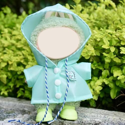 17 cm Regenmantel, Puppenkleidung für Labubu, Macaron-Farbe, Regenmantel, Outfits, Labubu-Zubehör, Geschenke für Sammler 17 cm Regenmantel, Puppenkleidung für Labubu, Macaron-Farbe, Regenmantel, Outfits, Labubu-Zubehör, Geschenke für Sammler von NAUXIU