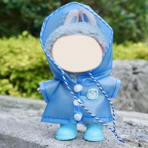 17 cm Regenmantel, Puppenkleidung für Labubu, Macaron-Farbe, Regenmantel, Outfits, Labubu-Zubehör, Geschenke für Sammler 17 cm Regenmantel, Puppenkleidung für Labubu, Macaron-Farbe, Regenmantel, Outfits, Labubu-Zubehör, Geschenke für Sammler von NAUXIU