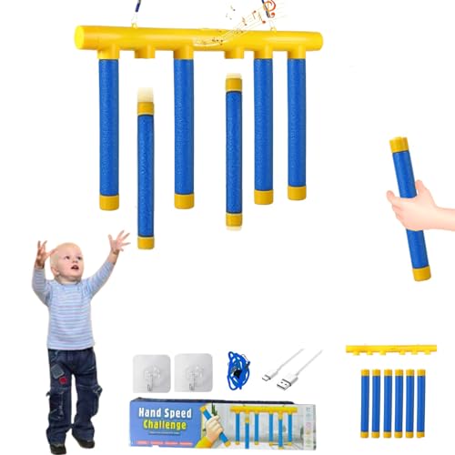 NAUXIU Drop Sticks Game,catching Sticks Training Toys,Falling Sticks Game,Falling Sticks Training,Family Game Night,Catching Sticks Game,Drop Stick Reaction Game,Indoor Interactive Game Toy-A NAUXIU Drop Sticks Game,catching Sticks Training Toys,Falling Sticks Game,Falling Sticks Training,Family Game Night,Catching Sticks Game,Drop Stick Reaction Game,Indoor Interactive Game Toy-A von NAUXIU