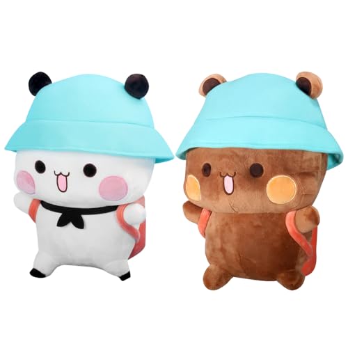NAVESO 2 Stück Bubu Dudu Kuscheltier, Bär Panda Bubu Dudu Kuscheltier, Pandabär Kuscheltier Kissen, Bubu Dudu Plüsch, Panda Kuscheltier Kawaii, Bubu Dudu Figur, Cartoon Panda Plüschtier Kindergeschenk NAVESO 2 Stück Bubu Dudu Kuscheltier, Bär Panda Bubu Dudu Kuscheltier, Pandabär Kuscheltier Kissen, Bubu Dudu Plüsch, Panda Kuscheltier Kawaii, Bubu Dudu Figur, Cartoon Panda Plüschtier Kindergeschenk von NAVESO