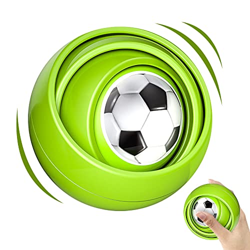 NAVESO Gyroscope Fidget, Gyro Ball, Fidget Spinner, Spinner Spielzeug Fidget für Kinder und Erwachsene Zum Stressabbau Grün von NAVESO