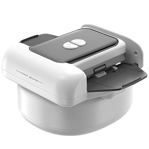 NAVESO Kartenmischmaschine Elektrische, Spielkarten Mischmaschine Karten für 1-2 Decks, 1200mah Karten Mischgerät, Kartenmischgerät, Automatischer Kartenmischer für Poker,UNO,Texas Hold'em,Blackjack NAVESO Kartenmischmaschine Elektrische, Spielkarten Mischmaschine Karten für 1-2 Decks, 1200mah Karten Mischgerät, Kartenmischgerät, Automatischer Kartenmischer für Poker,UNO,Texas Hold'em,Blackjack von NAVESO