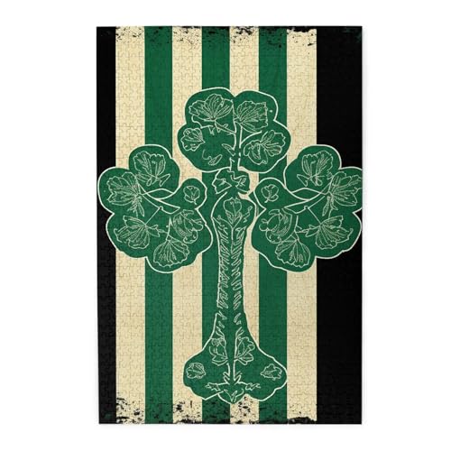 1000-teiliges Puzzle für Erwachsene, herausfordernde Puzzles für Spielabende, Holzpuzzle mit amerikanischer irischer Flagge, personalisierbares Holzpuzzle für Familie 1000-teiliges Puzzle für Erwachsene, herausfordernde Puzzles für Spielabende, Holzpuzzle mit amerikanischer irischer Flagge, personalisierbares Holzpuzzle für Familie von NBCCDVSH