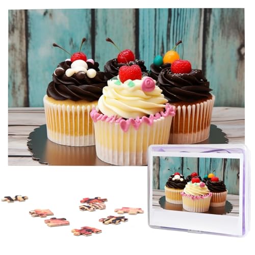 1000-teiliges Puzzle für Erwachsene, herausforderndes Puzzle für Spielabende, Bäckerei, Kuchen, Holzpuzzle, personalisierbar, individuelle Holzpuzzles für Familie, Bilderpuzzles, fertige Größe 74,9 x 1000-teiliges Puzzle für Erwachsene, herausforderndes Puzzle für Spielabende, Bäckerei, Kuchen, Holzpuzzle, personalisierbar, individuelle Holzpuzzles für Familie, Bilderpuzzles, fertige Größe 74,9 x von NBCCDVSH