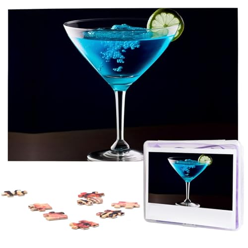 1000-teiliges Puzzle für Erwachsene, herausforderndes Puzzle für Spielabende, blaues Cocktail-Holzpuzzle, personalisierbar, individuelle Holzpuzzles für Familie, Bildpuzzles, fertige Größe 74,9 x 50 1000-teiliges Puzzle für Erwachsene, herausforderndes Puzzle für Spielabende, blaues Cocktail-Holzpuzzle, personalisierbar, individuelle Holzpuzzles für Familie, Bildpuzzles, fertige Größe 74,9 x 50 von NBCCDVSH