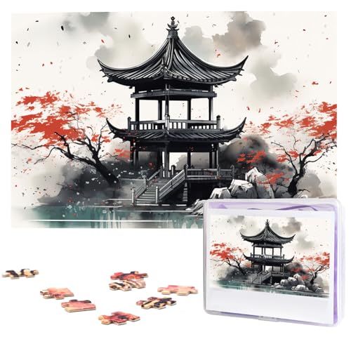 1000-teiliges Puzzle für Erwachsene, herausforderndes Puzzle für Spieleabende, chinesische Tuschemalerei, Holzpuzzle, personalisierbar, individuelle Holzpuzzles für Familie, Bildpuzzles, fertige Größe 1000-teiliges Puzzle für Erwachsene, herausforderndes Puzzle für Spieleabende, chinesische Tuschemalerei, Holzpuzzle, personalisierbar, individuelle Holzpuzzles für Familie, Bildpuzzles, fertige Größe von NBCCDVSH