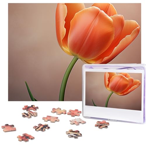 500-teiliges Puzzle für Erwachsene, herausforderndes Puzzle für Spielabende, Blumen-Holzpuzzle, personalisierbar, Holzpuzzle für Familie, Bilderpuzzle, fertige Größe 38,1 x 51,8 cm von NBCCDVSH