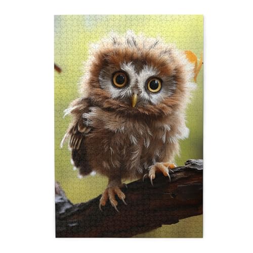 Puzzle 1000 Teile für Erwachsene, herausfordernde Puzzles für Spielabende, Personalisierte Holzpuzzle mit Eulen, personalisierte Holzpuzzle für Familie, Größe Puzzle 1000 Teile für Erwachsene, herausfordernde Puzzles für Spielabende, Personalisierte Holzpuzzle mit Eulen, personalisierte Holzpuzzle für Familie, Größe von NBCCDVSH