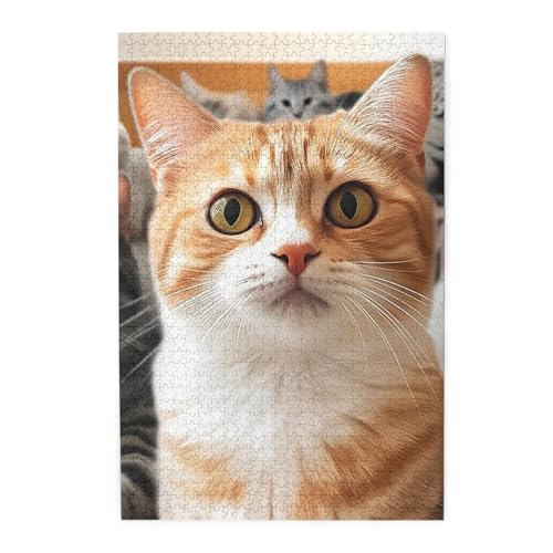 Puzzle 1000 Teile für Erwachsene, herausfordernde Puzzles für Spielabende, lustige Holzpuzzle für Haustiere, personalisierte Holzpuzzle für Familie, Größe Puzzle 1000 Teile für Erwachsene, herausfordernde Puzzles für Spielabende, lustige Holzpuzzle für Haustiere, personalisierte Holzpuzzle für Familie, Größe von NBCCDVSH
