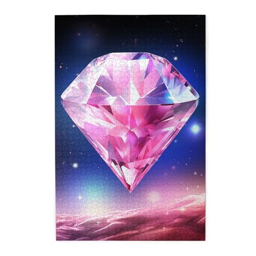 Puzzle 1000 Teile für Erwachsene, herausfordernde Puzzles für Spielabende, schöne Diamant-Holzpuzzle, personalisiertes Holzpuzzle für Familie, Größe Puzzle 1000 Teile für Erwachsene, herausfordernde Puzzles für Spielabende, schöne Diamant-Holzpuzzle, personalisiertes Holzpuzzle für Familie, Größe von NBCCDVSH