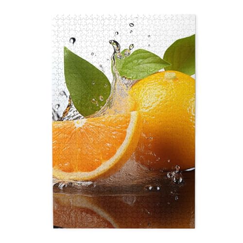 Puzzle für Erwachsene, 1000 Teile, herausforderndes Puzzle für Spieleabende, Orangenholzpuzzle, personalisierte Holzpuzzle für Familie, fertige Größe Puzzle für Erwachsene, 1000 Teile, herausforderndes Puzzle für Spieleabende, Orangenholzpuzzle, personalisierte Holzpuzzle für Familie, fertige Größe von NBCCDVSH