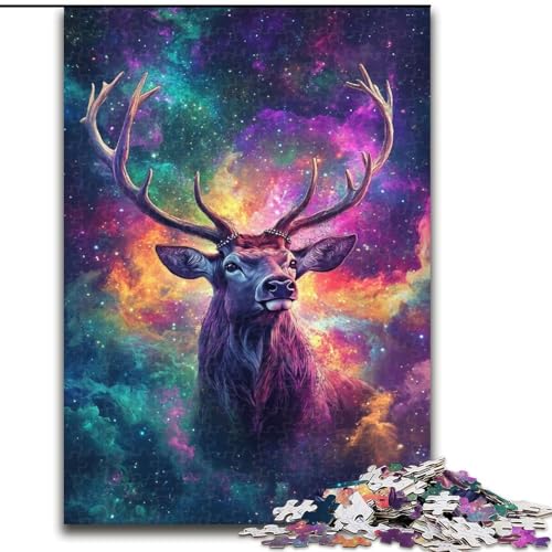 1000-teiliges Puzzle Galaxie-Tiger aus Holz, perfekt als Geburtstags-, Weihnachts, 50x75cm, für Geburtstag, Feiertag, Weihnachten, Halloween 1000-teiliges Puzzle Galaxie-Tiger aus Holz, perfekt als Geburtstags-, Weihnachts, 50x75cm, für Geburtstag, Feiertag, Weihnachten, Halloween von NBDSOYEWO