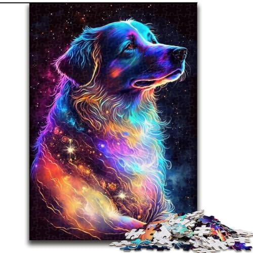 1000-teiliges Puzzle Golden Retriever aus Holz, lustige Aktivität für zu Hause, 50x75cm, Spieleabend mit der Familie, herausforderndes und lohnendes visuelles Erlebnis 1000-teiliges Puzzle Golden Retriever aus Holz, lustige Aktivität für zu Hause, 50x75cm, Spieleabend mit der Familie, herausforderndes und lohnendes visuelles Erlebnis von NBDSOYEWO