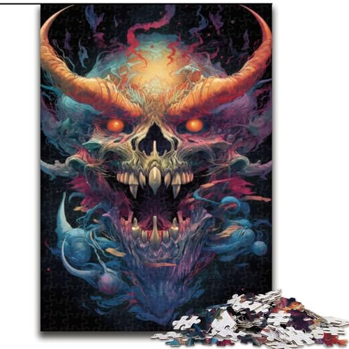 1000-teiliges Puzzle für Erwachsene, Astraldämon, aus Holz, einzigartige DIY-Geschenkidee zur Heimdekoration, 50x75cm, pädagogisches und unterhaltsames Indoor-Spiel zur Heimdekoration 1000-teiliges Puzzle für Erwachsene, Astraldämon, aus Holz, einzigartige DIY-Geschenkidee zur Heimdekoration, 50x75cm, pädagogisches und unterhaltsames Indoor-Spiel zur Heimdekoration von NBDSOYEWO