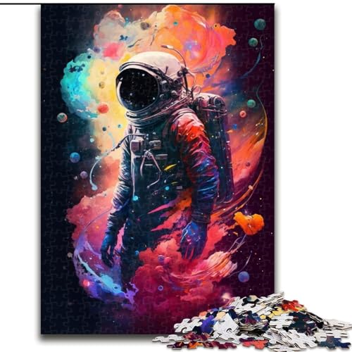 1000-teiliges Puzzle für Erwachsene, Astronaut, aus Holz, lustige Aktivität für zu Hause, 50x75cm, Denkspiel für Teenager, Spieleabend mit der Familie 1000-teiliges Puzzle für Erwachsene, Astronaut, aus Holz, lustige Aktivität für zu Hause, 50x75cm, Denkspiel für Teenager, Spieleabend mit der Familie von NBDSOYEWO