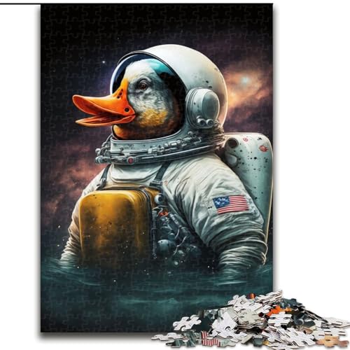 1000-teiliges Puzzle für Erwachsene, Astronautenente, aus Holz, für Jugendliche ab 14 Jahren, Heimdekoration, 50x75cm, Geburtstagsfeier für Männer und Frauen 1000-teiliges Puzzle für Erwachsene, Astronautenente, aus Holz, für Jugendliche ab 14 Jahren, Heimdekoration, 50x75cm, Geburtstagsfeier für Männer und Frauen von NBDSOYEWO