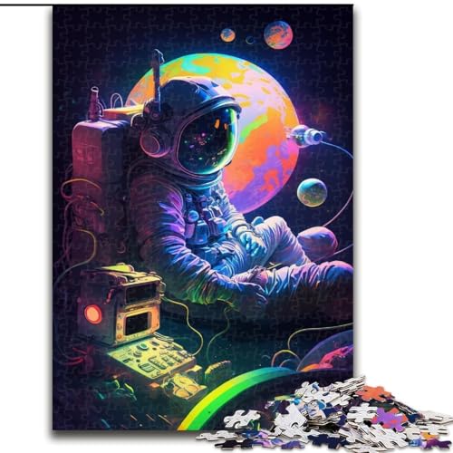 1000-teiliges Puzzle für Erwachsene, Galaxie-Astronaut, aus Holz, lustige Aktivität für zu Hause, 50x75cm, Denkspiel für Teenager, Familienspieleabend 1000-teiliges Puzzle für Erwachsene, Galaxie-Astronaut, aus Holz, lustige Aktivität für zu Hause, 50x75cm, Denkspiel für Teenager, Familienspieleabend von NBDSOYEWO