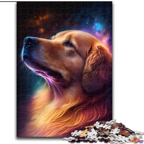 1000-teiliges Puzzle für Erwachsene, Golden Retriever-Wolke aus Holz, einzigartige DIY-Geschenkidee zur Heimdekoration, 50x75cm, pädagogisches und unterhaltsames Indoor-Spiel zur Heimdekoration 1000-teiliges Puzzle für Erwachsene, Golden Retriever-Wolke aus Holz, einzigartige DIY-Geschenkidee zur Heimdekoration, 50x75cm, pädagogisches und unterhaltsames Indoor-Spiel zur Heimdekoration von NBDSOYEWO