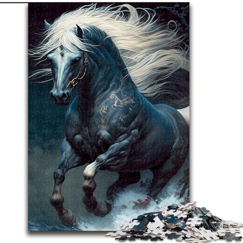 1000-teiliges Puzzle für Erwachsene,Geschenke zum Thema Pferde-Übernatürlichkeit,Elefantenspielzeug,intellektuelles Spiel,Geburtstagsgeschenk,Geschenke,Wandkunst für Kinder ab 14 Jahren Größe 26x38cm 1000-teiliges Puzzle für Erwachsene,Geschenke zum Thema Pferde-Übernatürlichkeit,Elefantenspielzeug,intellektuelles Spiel,Geburtstagsgeschenk,Geschenke,Wandkunst für Kinder ab 14 Jahren Größe 26x38cm von NBDSOYEWO