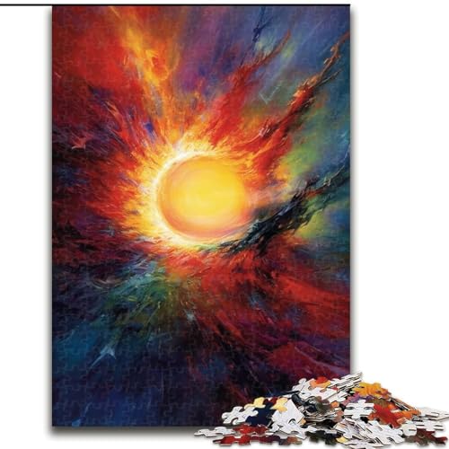 1000-teiliges Puzzle für Erwachsene Die Sonne und die Stürme aus Holz, perfekt als Geburtstags-, Weihnachts, 50x75cm, für Geburtstage, Feiertage und besondere Anlässe 1000-teiliges Puzzle für Erwachsene Die Sonne und die Stürme aus Holz, perfekt als Geburtstags-, Weihnachts, 50x75cm, für Geburtstage, Feiertage und besondere Anlässe von NBDSOYEWO