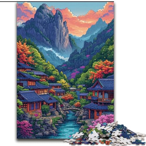 1000-teiliges Puzzle für Erwachsene Seltsame und schöne Berge aus Holz, EIN tolles Geschenk für Familienspaß, 50x75cm, für Geburtstage, Feiertage und besondere Anlässe 1000-teiliges Puzzle für Erwachsene Seltsame und schöne Berge aus Holz, EIN tolles Geschenk für Familienspaß, 50x75cm, für Geburtstage, Feiertage und besondere Anlässe von NBDSOYEWO